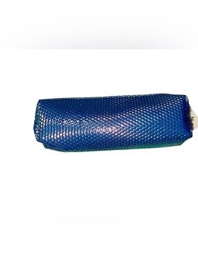 Shimmery Blue pencil pouch